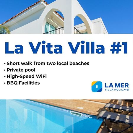 La Vita Villa #1 Protaras Exteriér fotografie